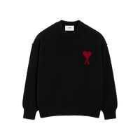 Pulovere "Ami de Coeur" crewneck sweater in wool Barbati