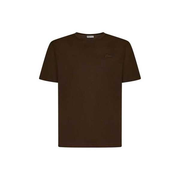 Tricouri Herno HERNO Cotton T-shirt Green Barbati (BM 19715841) 1