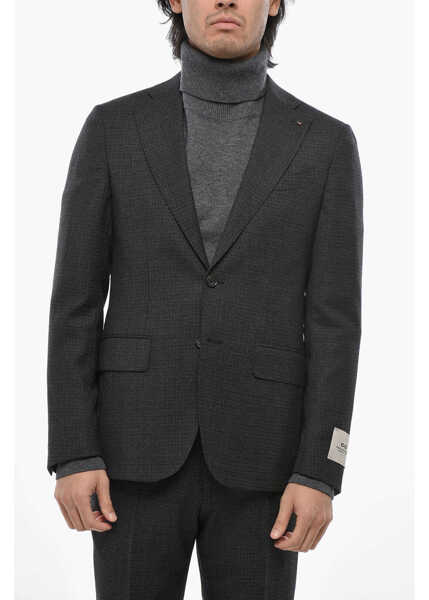 Costume CORNELIANI Cc Collection Virgin Wool 2 Buttons Suit With Flap Pockets Brown Barbati (BM 19715867) 2