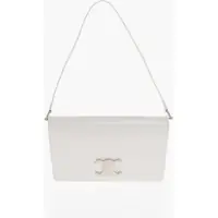 Genti plic Leather Triomphe Clutch With Removable Shoulder Strap Femei