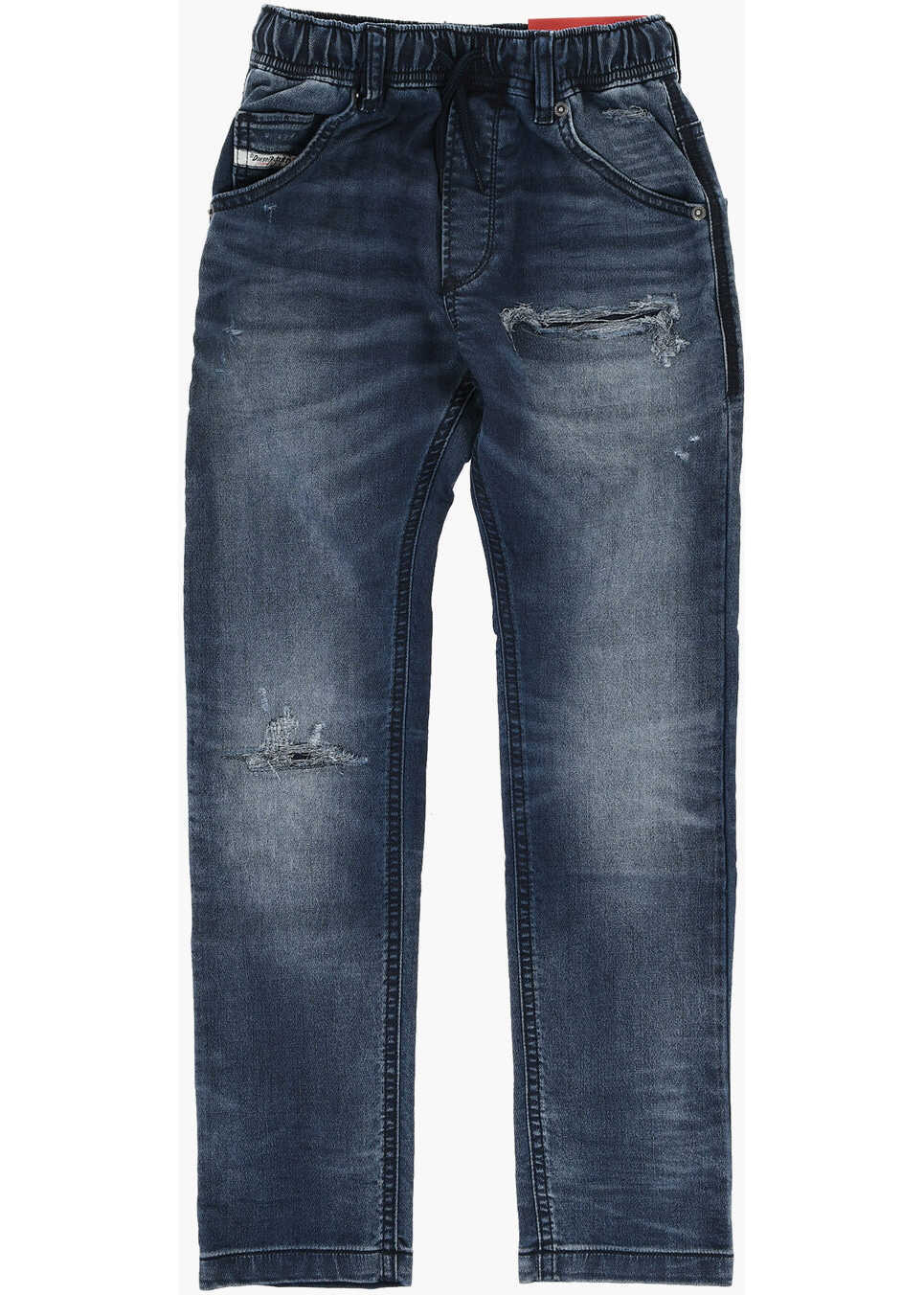 Blugi drepti Diesel Stretch Denim Krooley-Ne-J Jjj Jogg Jeans With Elastic Waist Blue Baieti (BM 19715876) 1