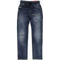 Blugi drepti Stretch Denim Krooley-Ne-J Jjj Jogg Jeans With Elastic Waist Baieti