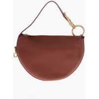 Genti de umar Textured Leather Hobo Bag Femei