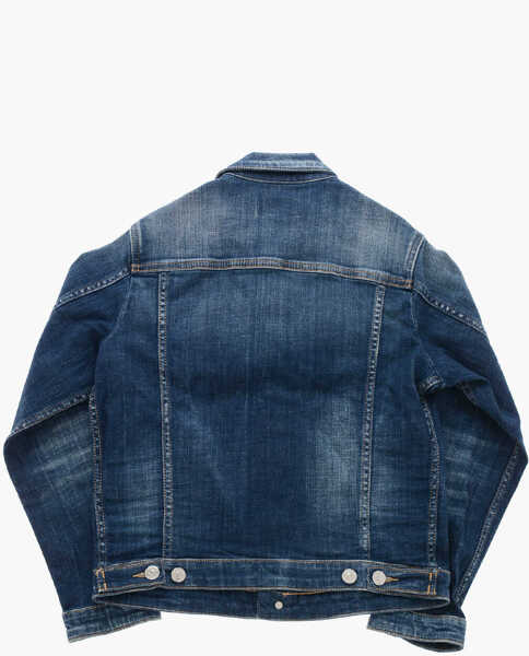 Geci de blugi DSQUARED2 Delav Denim Jacket Blue Baieti (BM 19715888) 3