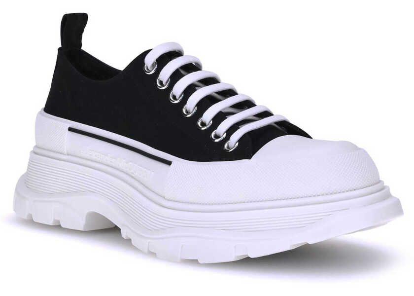 Sneakers Alexander McQueen Tread Slick Sneakers BLACK/WHITE Barbati (BM 19715891) 2