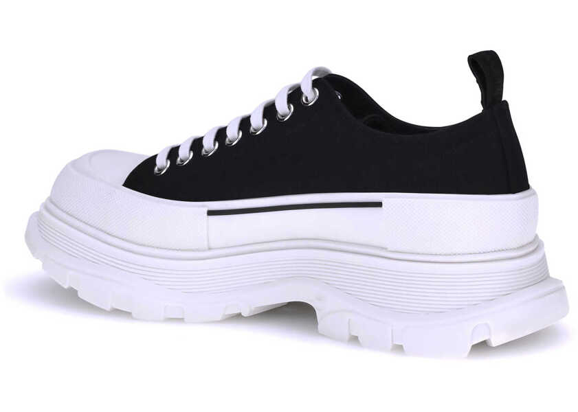 Sneakers Alexander McQueen Tread Slick Sneakers BLACK/WHITE Barbati (BM 19715891) 3