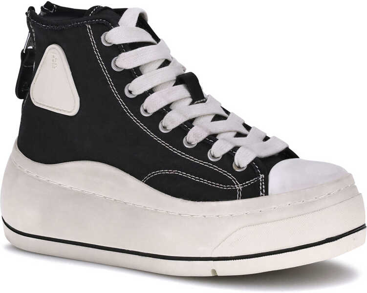 Sneakers R13 SNEAKER BLACK CANVAS Femei (BM 19715897) 2