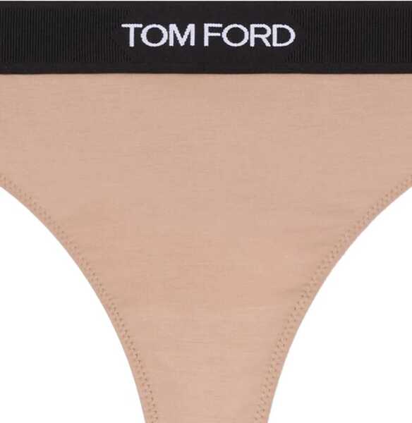 Lenjerie intima Tom Ford Thong With Logo PINK Femei (BM 19715924) 2