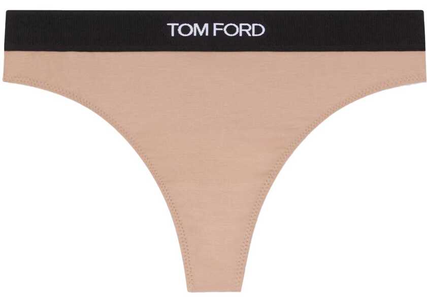 Lenjerie intima Tom Ford Thong With Logo PINK Femei (BM 19715924) 1
