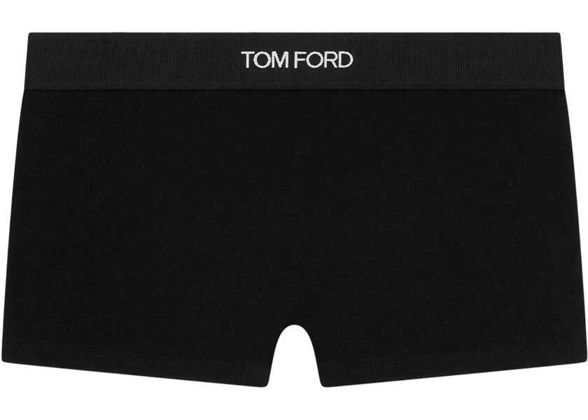 Lenjerie intima Tom Ford Boxers With Logo BLACK Femei (BM 19715927) 1