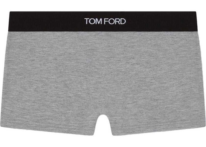 Lenjerie intima Tom Ford Boxers With Logo GREY Femei (BM 19715936) 1