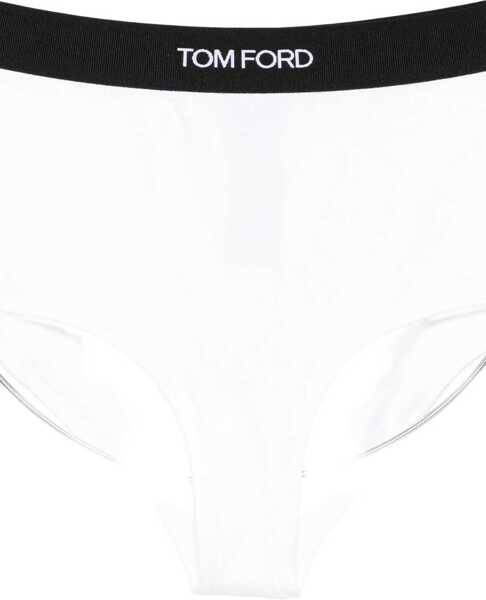 Chiloti Tom Ford Briefs With Logo WHITE Femei (BM 19715942) 3