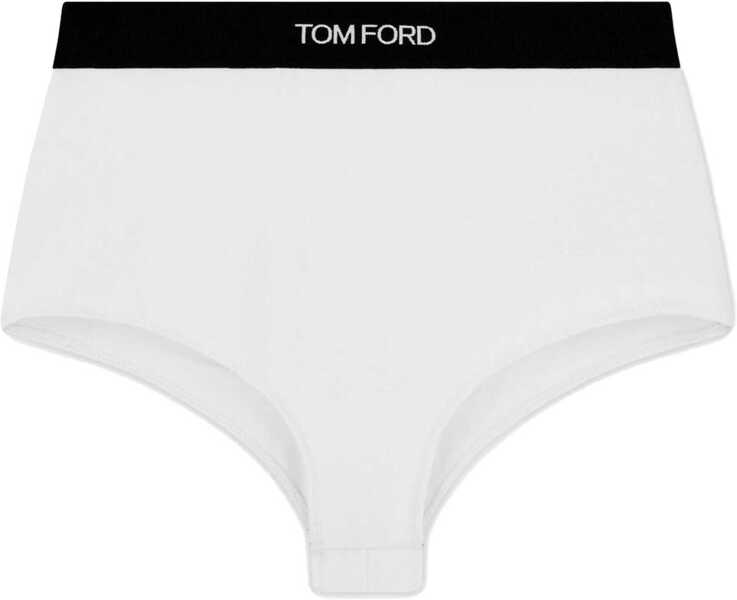 Chiloti Tom Ford Briefs With Logo WHITE Femei (BM 19715942) 1