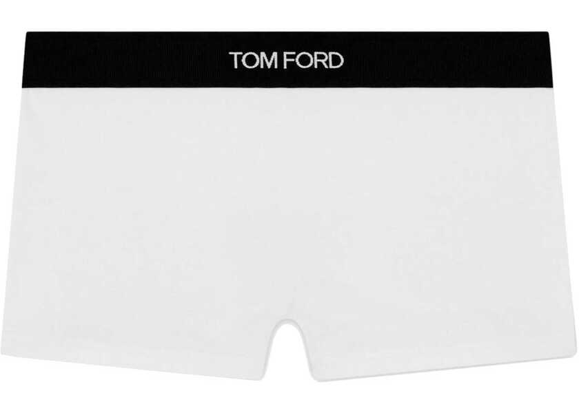 Lenjerie intima Tom Ford Boxers With Logo WHITE Femei (BM 19715945) 1