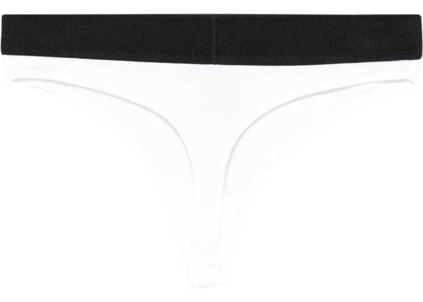 Lenjerie intima Tom Ford Thong With Logo WHITE Femei (BM 19715948) 2