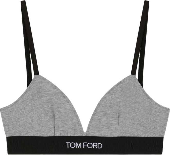 Sutiene Tom Ford Bra With Logo GREY Femei (BM 19715951) 1