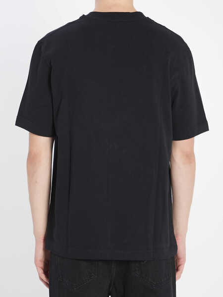 Tricouri JACQUEMUS Gros Grain T-Shirt BLACK Barbati (BM 19716710) 4