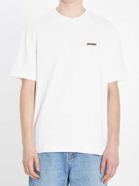 Tricouri JACQUEMUS Gros Grain T-Shirt WHITE Barbati (BM 19716719) 1