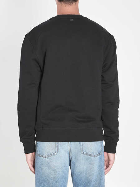 Hanorace AMI Paris Ami De Coeur Sweatshirt BLACK Barbati (BM 19716722) 4