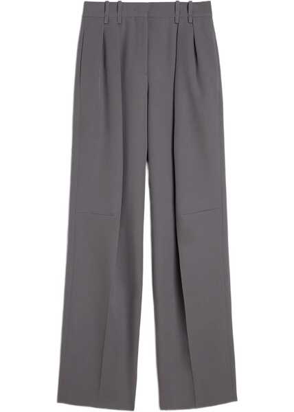 Pantaloni casual Jil Sander Wool Gabardine Pants GREY Femei (BM 19716737) 1