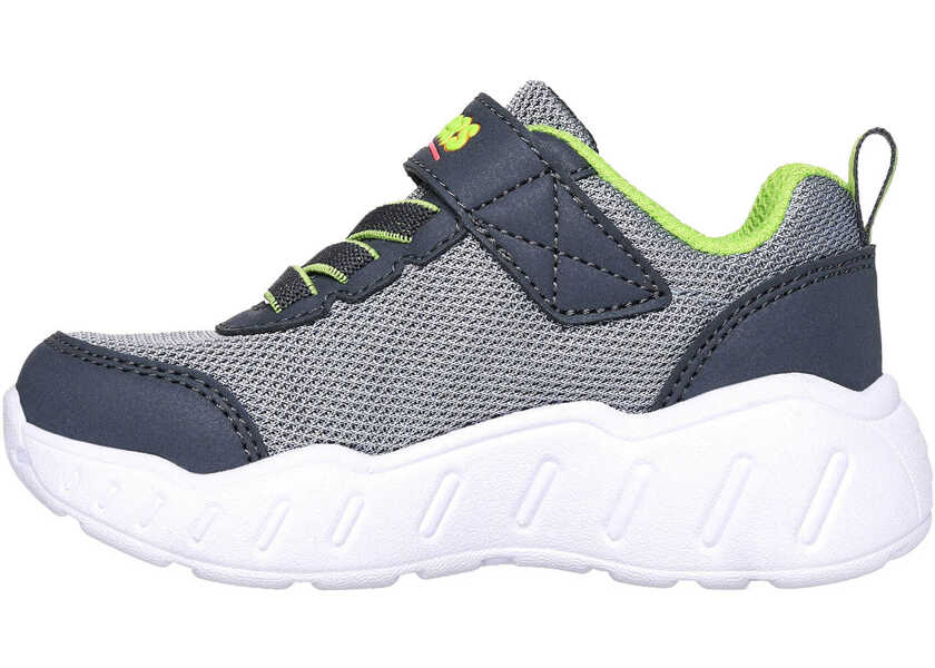 Sneakers SKECHERS Play Scene CHRCL/LIME Grey Baieti (BM 19716755) 3