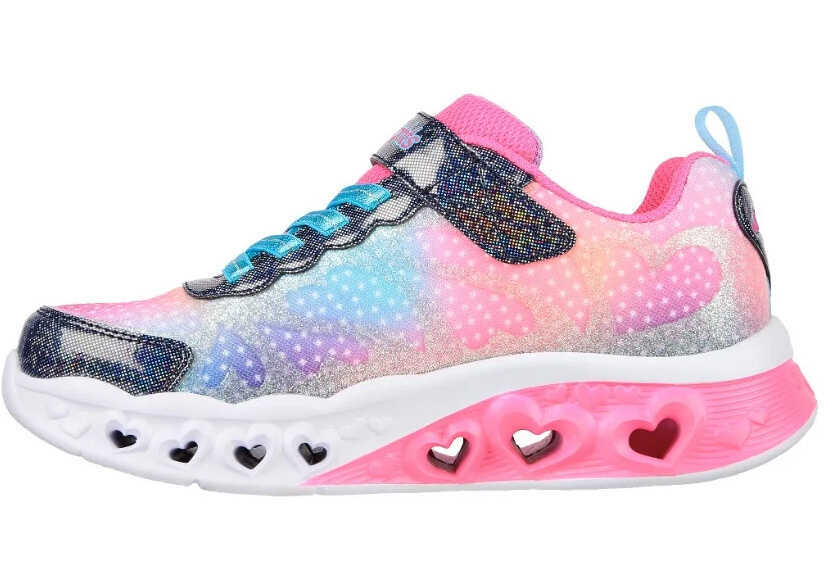 Sneakers SKECHERS S-Lights Flutter Heart Lights - Simply Love 302315L-NVMT Navy/Multi Multicolor Fete (BM 19716767) 5