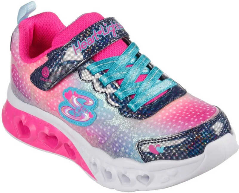 Sneakers SKECHERS S-Lights Flutter Heart Lights - Simply Love 302315L-NVMT Navy/Multi Multicolor Fete (BM 19716767) 1
