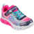 SKECHERS S-Lights Flutter Heart Lights - Simply Love 302315L-NVMT Navy/Multi Multicolor