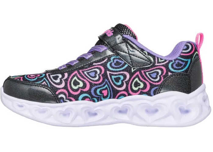Sneakers SKECHERS S-Lights Heart Lights-Boogie Love Black/Multi Black Fete (BM 19716770) 2