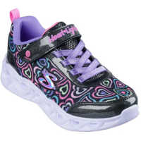 Sneakers S-Lights Heart Lights-Boogie Love Black/Multi Fete