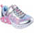 SKECHERS S-Lights Infinite Heart Lights-Heart Jewels Silver/Multi Silver