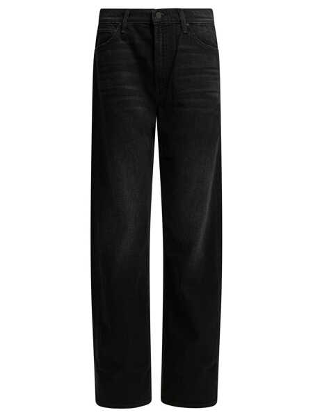 Blugi drepti MOTHER DENIM The Dodger Sneak Jeans Black Femei (BM 19716780) 1