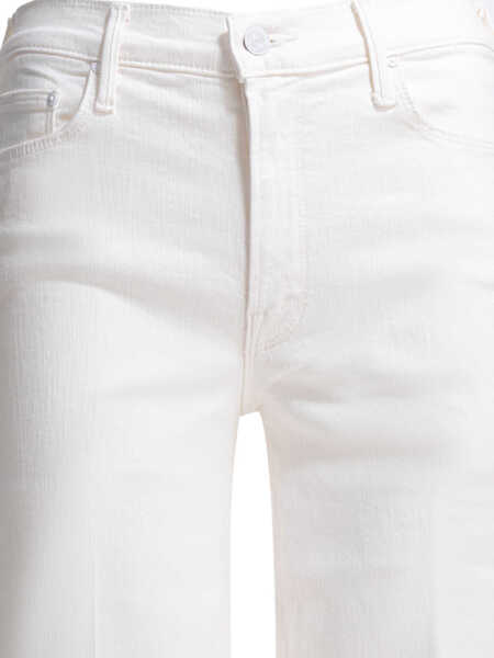 Blugi drepti MOTHER DENIM The Twister Sneak Jeans White Femei (BM 19716783) 3