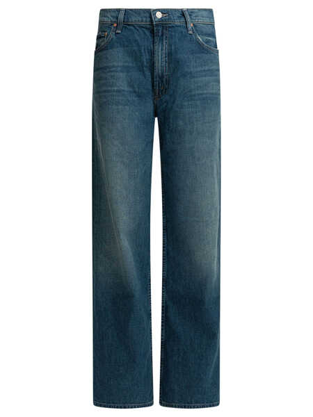 Blugi drepti MOTHER DENIM The Return Zip Jeans Blue Femei (BM 19716789) 1