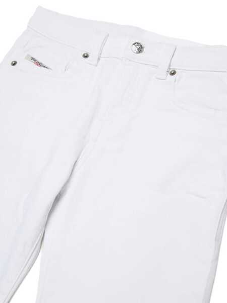 Blugi Diesel 5 pockets White Fete (BM 19716816) 4