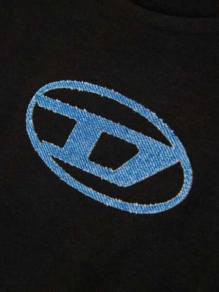 Tricouri Diesel T-shirts Black   Fete (BM 19716831) 4