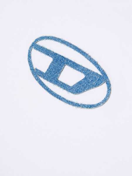 Tricouri Diesel T-shirts White Fete (BM 19716843) 4