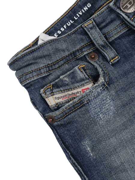 Blugi Diesel 5 pockets Blue Fete (BM 19716855) 3