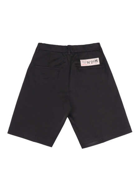 Pantaloni scurti N21 KIDS Short pants Black   Fete (BM 19716888) 2