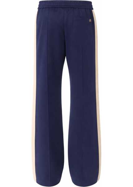 Pantaloni casual Valentino Garavani V-Logo Pants BLUE Barbati (BM 19716923) 3