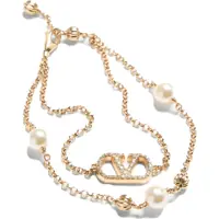 Bratari Dama - Bratari Valentino Garavani Vlogo Signature Bracelet GOLD Femei (BM 19716941) - B-mall.ro