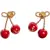 Valentino Garavani "Cherryfic" Earrings RED