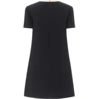 Rochii casual Dama - Rochii casual Valentino Garavani Wool And Silk Mini Dress BLACK Femei (BM 19716959) - B-mall.ro