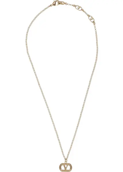 Coliere Valentino Garavani Ovalette Necklace BRONZE Femei (BM 19716962) 2