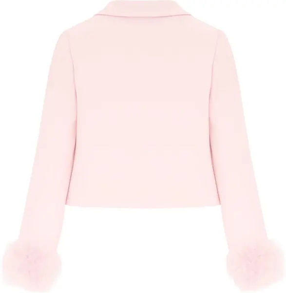 Sacouri office Valentino Garavani Crepe Couture Jacket PINK Femei (BM 19716968) 3