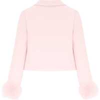 Sacouri Dama - Sacouri office Valentino Garavani Crepe Couture Jacket PINK Femei (BM 19716968) - B-mall.ro