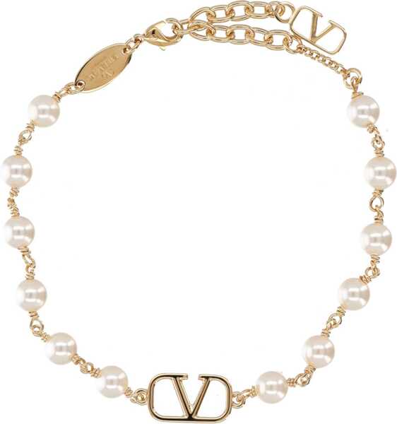 Bratari Valentino Garavani Vlogo Signature Bracelet GOLD Femei (BM 19716992) 2