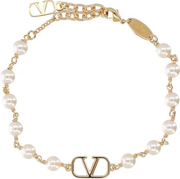 Bratari Valentino Garavani Vlogo Signature Bracelet GOLD Femei (BM 19716992) 1
