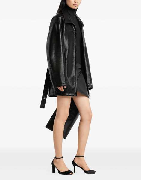 Sacouri office COURRGES Vinyl Jacket BLACK Femei (BM 19717088) 3