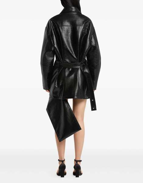 Sacouri office COURRGES Vinyl Jacket BLACK Femei (BM 19717088) 4